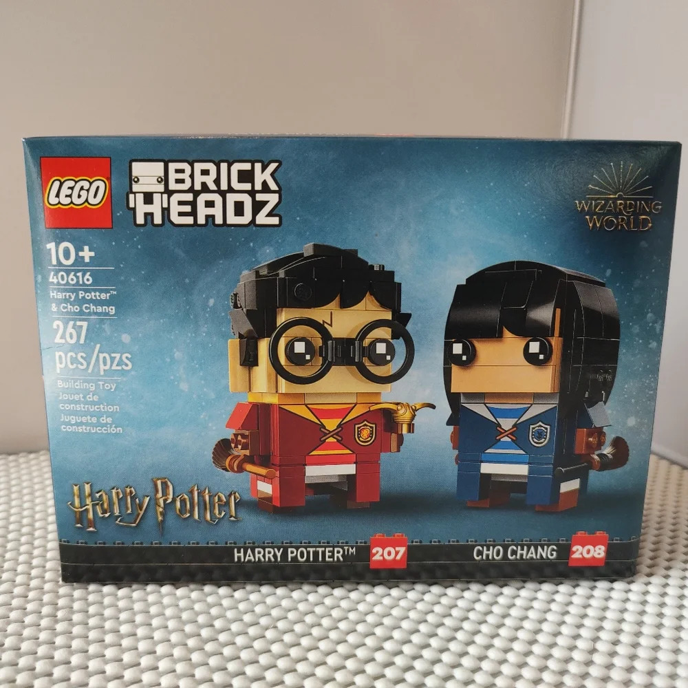 Lego BrickHeadz Harry Potter & Cho Chang 40616 Wizarding World NWT Building Toy